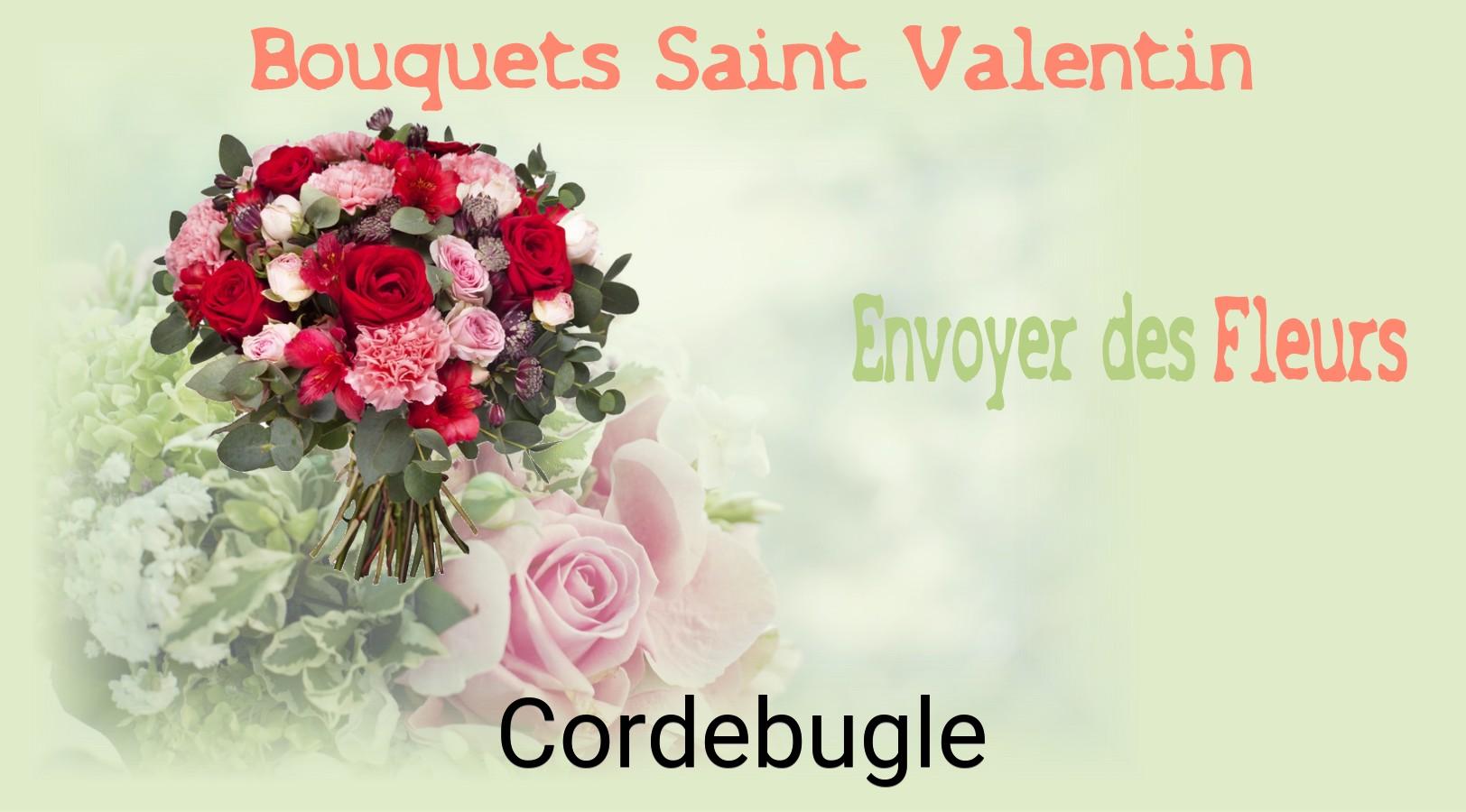 Roses de Saint-Valentin livrées à Cordebugle